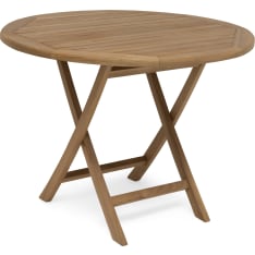 Hillerstorp 4211203004 Nova Ø100 cm Ruskea pöytä