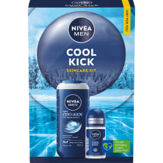 NIVEA MEN Cool Kick lahjapakkaus 2025 sis. 2 tuotetta
