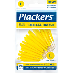 Plackers 0,7 mm 24 kpl hammasväliharja