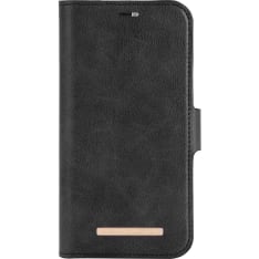 Onsala Eco Wallet MagSerie iPhone 15 Black suojakotelo
