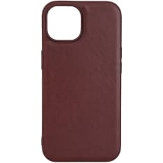 Buffalo iPhone 15 brown PU MagSerie protective case