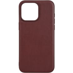 Buffalo iPhone 15 Pro Max brown PU MagSerie protective case