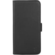 Gear iPhone 15 musta 3 -kortti Recycled MagSerie suojakotelo