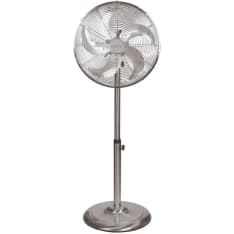 North Premium Satin Chrome 40 cm floor fan