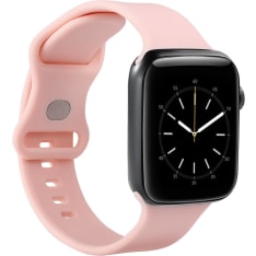 Gear Apple Watch 42/44/45 mm silikoni Rose kelloranneke