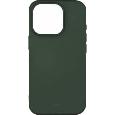 Onsala Touch MagSerie iPhone 16 Pro Olive Green silikoni suojakuori