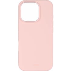 Onsala Touch MagSerie iPhone 16 Pro Chalk Pink silikoni suojakuori