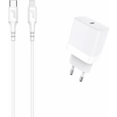 Gear 220V 1xUSB-C PD 20W, Cord Lightning USB-C MFI C94 PD network charger