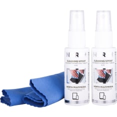 North phone cleaning kit (2 x cleaning spray + cleaning cloth)