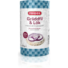 Friggs 130 g cream cheese & onion rice cake