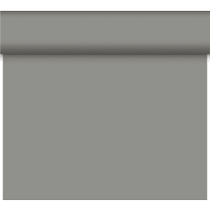 Duni Dunicel granite gray 0.4x4.8 m cross cloth