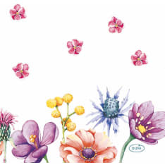Duni Bio Breezy butterflies 24cm 20pc napkin