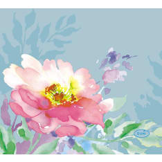 Duni Flowy floral 24cm 20pc napkin