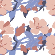 Duni Vallila blossom peach 33cm 20pc napkin