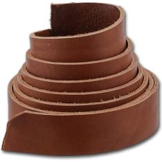 Slöjd-Detaljer 25mm ruskea nahkahihna