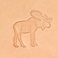 Moose leather brush