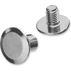 Slöjd-Detaljer 9x5mm niklattu ruuviniitti
