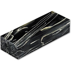 Raffir 120x40x25mm musta kahva-aine