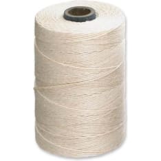 Luonnonvalkoinen 50g vahattu pellavalanka
