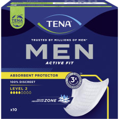 Tena Men Active Fit Level 2 10 kpl inkontinenssisuoja