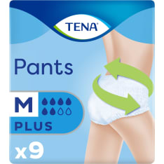 Tena Pants Plus Medium 9 kpl inkontinenssihousu