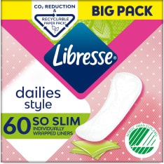 Libresse So Slim Duo 60 kpl pikkuhousunsuoja