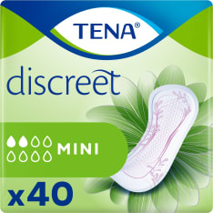 Tena Lady Discreet Mini 40 kpl inkontinenssisuoja