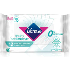 Libresse PureSens 12 kpl intiimipyyhe
