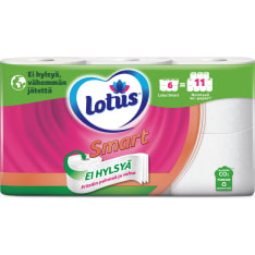Lotus Smart 6 rll hylsytön wc-paperi