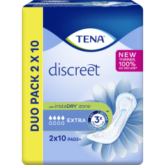 Tena Discreet Extra Duo 2x10kpl inkontinenssisuoja