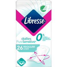 Libresse Pure Sensitive Normal 26 kpl pikkuhousunsuoja