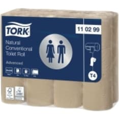 Tork 110299 T4 Natural Advanced 24 rll 2-kerrosta WC-paperi