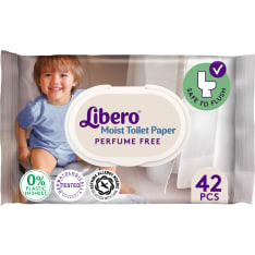 Libero 42 kpl kostea wc-paperi