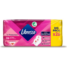 Libresse Ultra+ Wings 26kpl terveysside