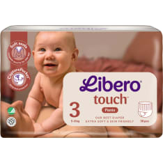 Libero Touch koko 3, 5-8 kg 30 kpl housuvaippa