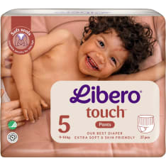 Libero Touch koko 5, 9-14 kg 27 kpl housuvaippa