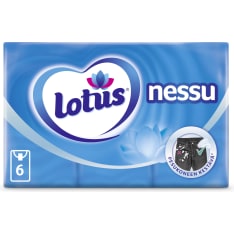 Lotus Nessu 6x10 kpl nenäliina