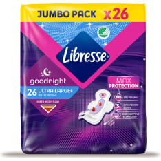 Libresse Ultra Large+ Night Wings 26 kpl side