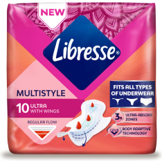 Libresse Ultra Multistyle 10 kpl terveysside