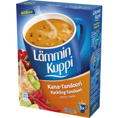 Blå Band Lämmin Kuppi 3x21 g kana tandoori