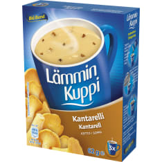 Blå Band Lämmin Kuppi 3x20,7 g kantarellikeitto