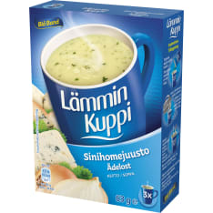Blå Band Lämmin Kuppi 3x21 g sinihomejuustokeitto