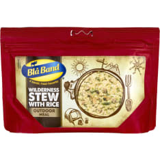 Blå Band Game stew with rice is an excursion meal