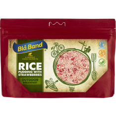 Blå Band Breakfast mansikkariisipuuro retkiateria