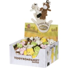 Teddykompaniet maatalo 9 cm sorminukke