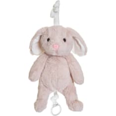 Teddykompaniet Lollan 27 cm roosa pupu soittorasia