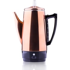 C3 Basic 1.8L copper percolator