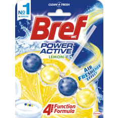 Bref Power Active Lemon 50 g toilet freshener