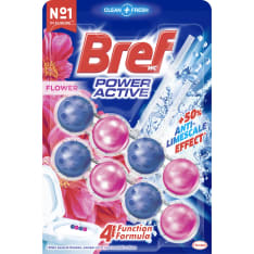 WC Bref Power Active Flower 2x50 g WC-raikastin