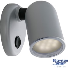 Tube spotlight, silver